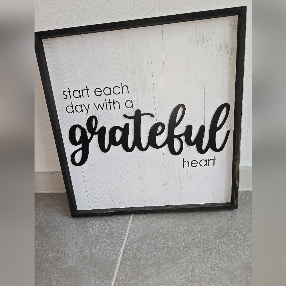 Black and White Inspirational Wall Art